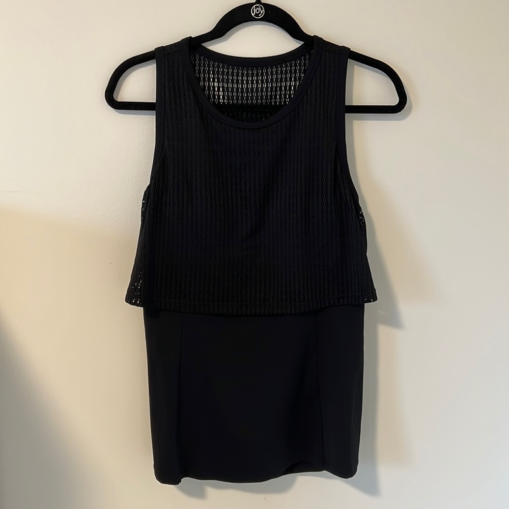 Fabletics tank with built in bra